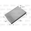 Filtre, air de l'habitacle VALEO 715721 - Visuel 1
