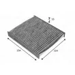 Filtre, air de l'habitacle VALEO 715727 - Visuel 1