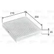 Filtre, air de l'habitacle VALEO 715746 - Visuel 1