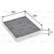Filtre, air de l'habitacle VALEO 715752 - Visuel 1