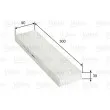 Filtre, air de l'habitacle VALEO 715754 - Visuel 1