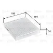 Filtre, air de l'habitacle VALEO 715755 - Visuel 1