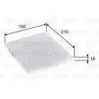 Filtre, air de l'habitacle VALEO 715807 - Visuel 1