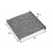 Filtre, air de l'habitacle VALEO 715818 - Visuel 1