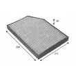 Filtre, air de l'habitacle VALEO 715836 - Visuel 1