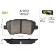 Jeu de 4 plaquettes de frein avant VALEO 872973 - Visuel 1