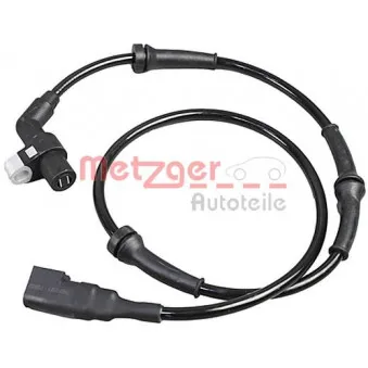 Capteur, vitesse de roue METZGER 0900021