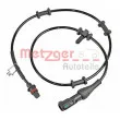 Capteur, vitesse de roue METZGER 09001011 - Visuel 1