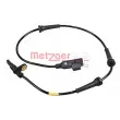 Capteur, vitesse de roue METZGER 09001032 - Visuel 1