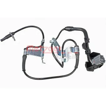 Capteur, vitesse de roue avant gauche METZGER 09001035