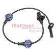 Capteur, vitesse de roue arrière gauche METZGER 09001048 - Visuel 1