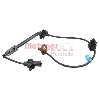 Capteur, vitesse de roue avant gauche METZGER 09001050