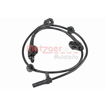 Capteur, vitesse de roue METZGER 09001056