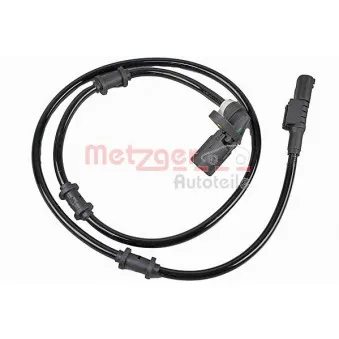 Capteur, vitesse de roue avant gauche METZGER 09001058