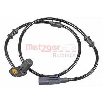 Capteur, vitesse de roue avant droit METZGER 09001066