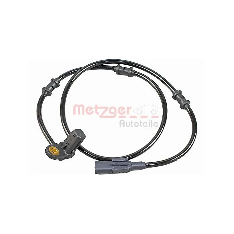 Capteur, vitesse de roue avant droit METZGER 09001066