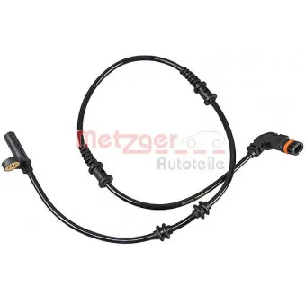 Capteur, vitesse de roue METZGER 09001070