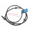 Capteur, vitesse de roue METZGER 09001072 - Visuel 1