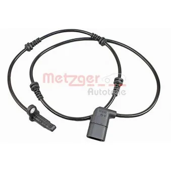 Capteur, vitesse de roue METZGER 09001073
