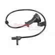 Capteur, vitesse de roue METZGER 09001077 - Visuel 1