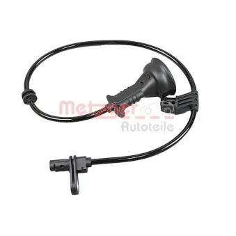 Capteur, vitesse de roue METZGER 09001077