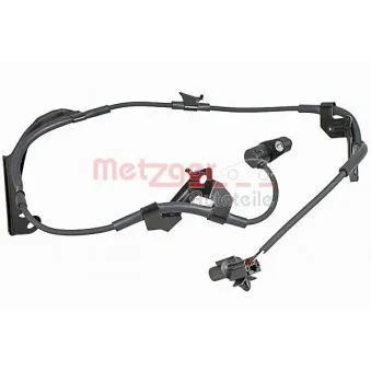 Capteur, vitesse de roue avant droit METZGER 09001083
