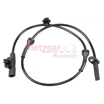 Capteur, vitesse de roue METZGER 09001085