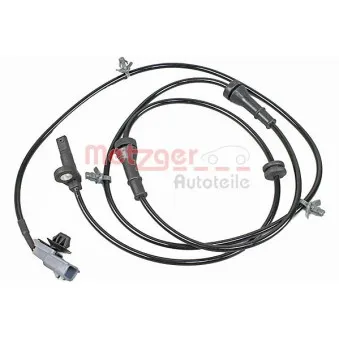 Capteur, vitesse de roue METZGER 09001088