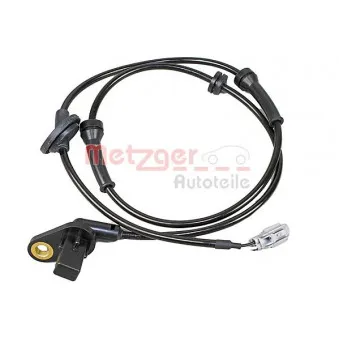 Capteur, vitesse de roue avant droit METZGER 09001090