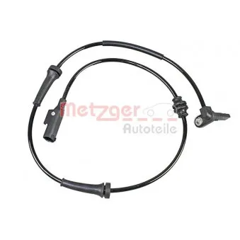Capteur, vitesse de roue METZGER 09001096