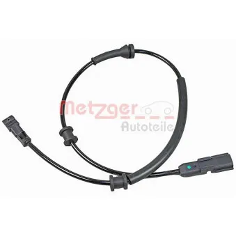 Capteur, vitesse de roue METZGER 09001101