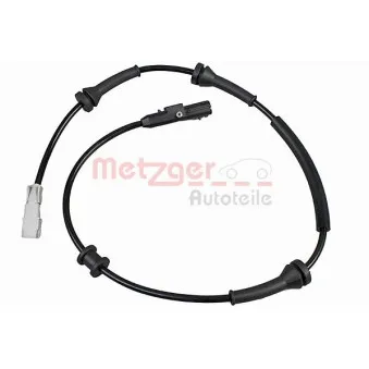 Capteur, vitesse de roue METZGER 09001102