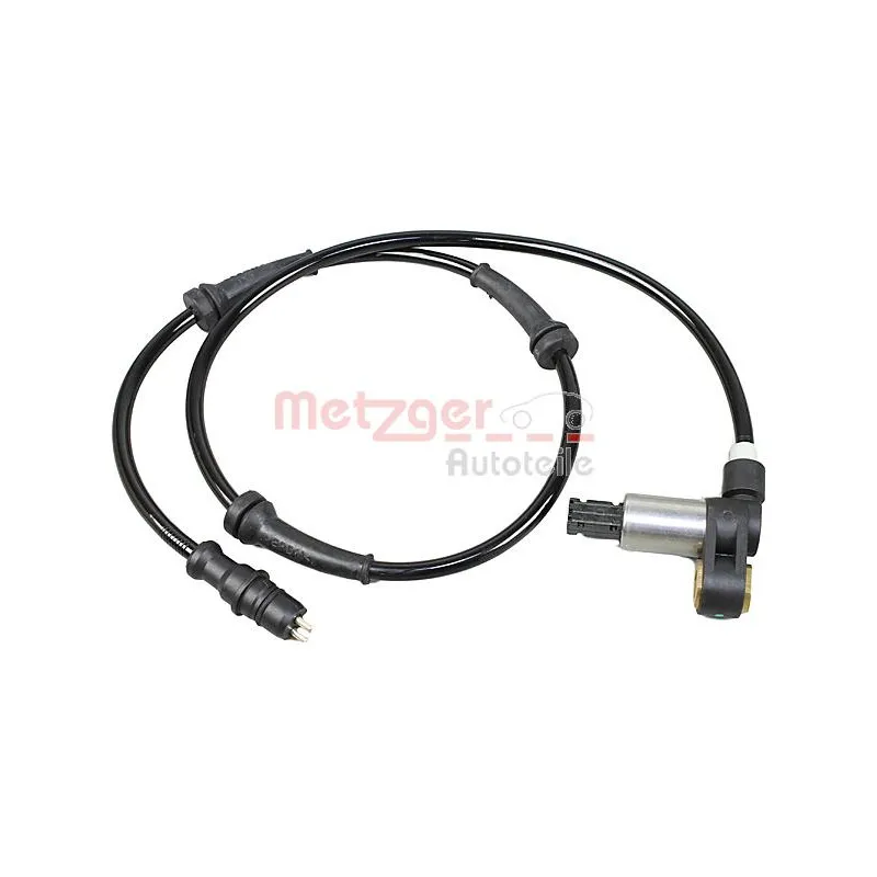Capteur, vitesse de roue arrière gauche METZGER 09001105