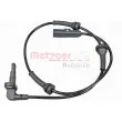 Capteur, vitesse de roue METZGER 09001109 - Visuel 1