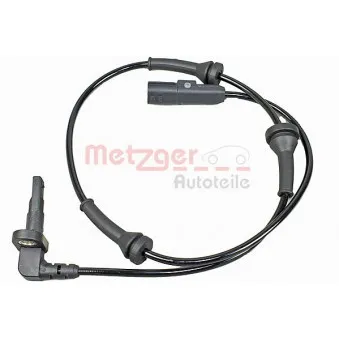 Capteur, vitesse de roue METZGER 09001109
