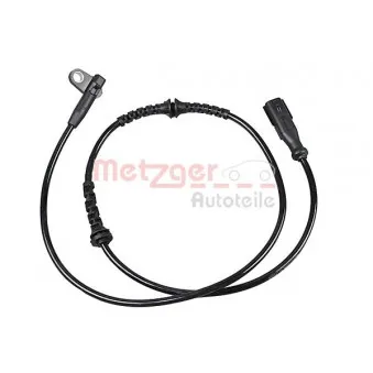Capteur, vitesse de roue METZGER 09001110