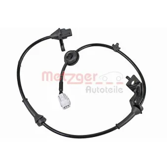 Capteur, vitesse de roue avant droit METZGER 09001117