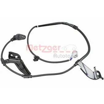 Capteur, vitesse de roue avant droit METZGER 09001124