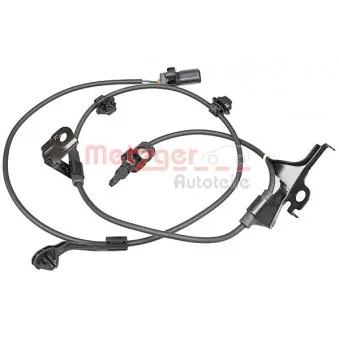 Capteur, vitesse de roue avant droit METZGER 09001128