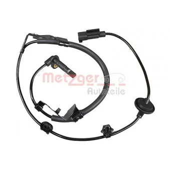 Capteur, vitesse de roue arrière gauche METZGER 09001140