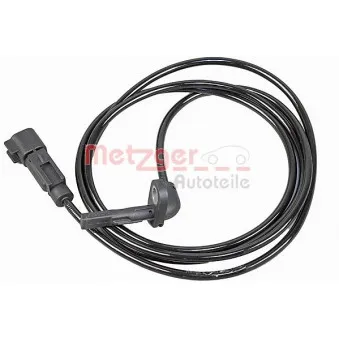 Capteur, vitesse de roue METZGER 09001144