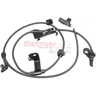 Capteur, vitesse de roue avant droit METZGER 09001151