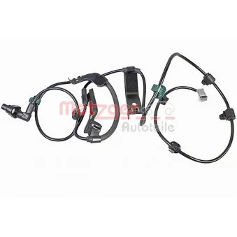 Capteur, vitesse de roue avant gauche METZGER 09001161