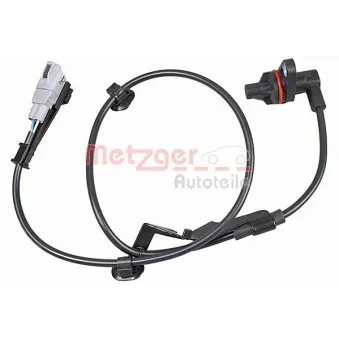 Capteur, vitesse de roue arrière droit METZGER 09001164