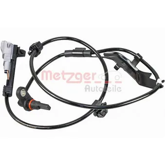 Capteur, vitesse de roue arrière droit METZGER 09001176