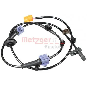 Capteur, vitesse de roue avant droit METZGER 09001179
