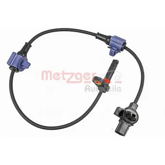 Capteur, vitesse de roue arrière gauche METZGER 09001182