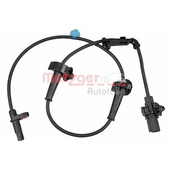 Capteur, vitesse de roue avant droit METZGER 09001185
