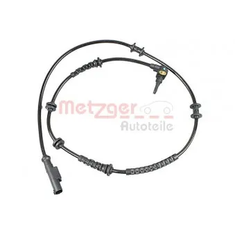 Capteur, vitesse de roue METZGER 09001193