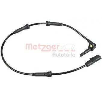 Capteur, vitesse de roue METZGER 09001209
